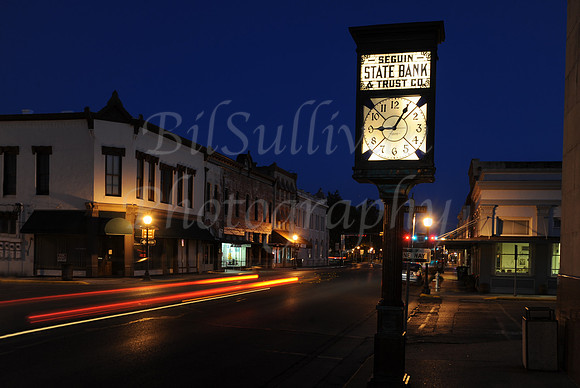 Texas State Bank Clock