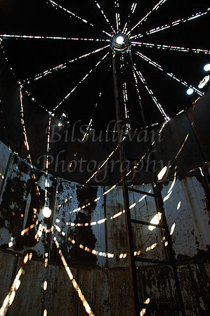 Inside Grain Bin